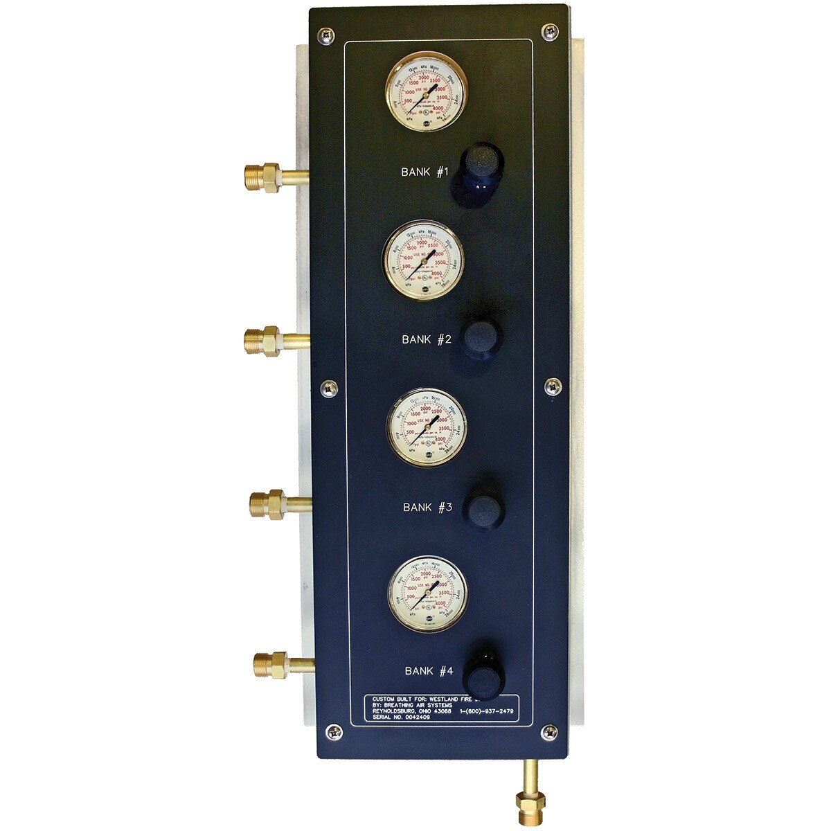 Oxygen Air Control Panel O2 Cascade